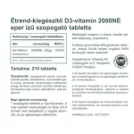 Vitaking D3-vitamin 2000NE ( 210 db epres szopogató tabletta)