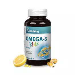 Vitaking Halolaj Omega-3 Kids (100)