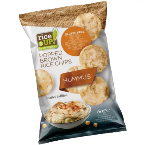 Rice up, scharfe Chili-Geschmack Reis-Chips, 60g