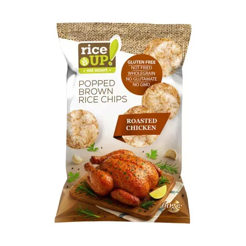 Rice up, scharfe Chili-Geschmack Reis-Chips, 60g