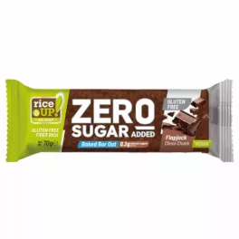   Rice up, Zero Hafer-Riegel mit Keks- und Cremegeschmack, ohne Zuckerzusatz, glutenfrei, 70 g