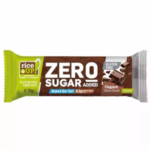 Rice up, Zero Hafer-Riegel mit Keks- und Cremegeschmack, ohne Zuckerzusatz, glutenfrei, 70 g
