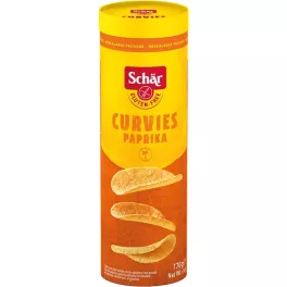 Schär Curvies chips paprikás, 170 g