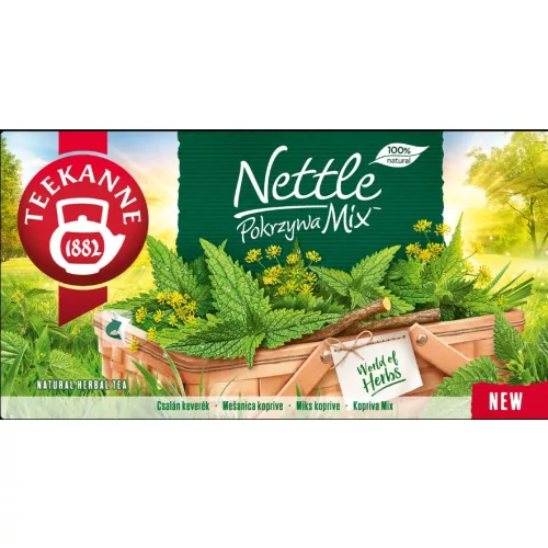 Teekanne Nettle Mix, csalán és gyógynövények keveréke, 30 g