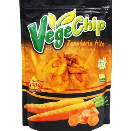 Vegechip, zöldség chips, sárgarépa, 70 g
