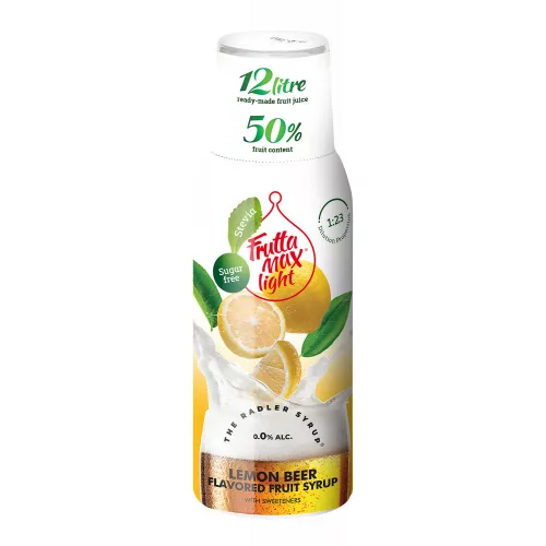 Fruttamax Bubble 12 Zitronen-Radler Light, 500 ml