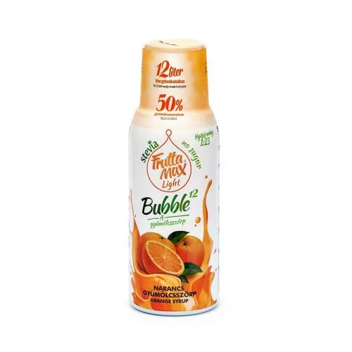 Fruttamax Bubble 12 Orange Light 500 ml