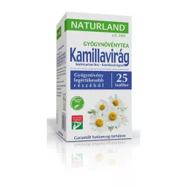 Naturland Kamillenblütentee, Filterbeutel 25 × 1 g