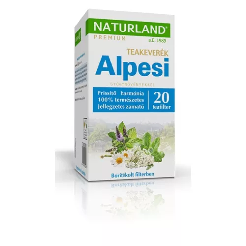 Naturland Alpen-Kräuter-Teemischung Filterbeutel 20x1 g