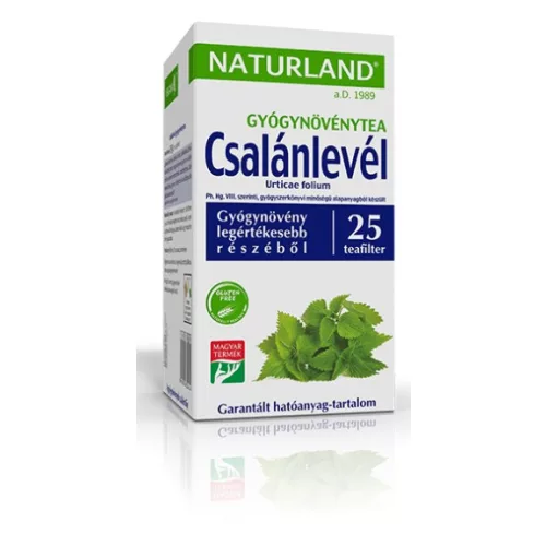 Naturland Brennnesselblättertee, Filtertee 25 x 1 g