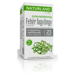Naturland Weißer Misteltee, Filterbeutel 25 × 1,5 g