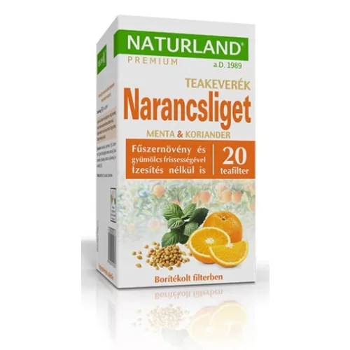 Naturland Birne-Zitronenmelisse Früchtetee 20 × 2 g