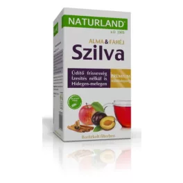 Naturland Premium Pflaumen-Apfel-Zimt-Teemischung 20 × 2 g