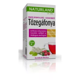   Naturland Premium Cranberry-Heidelbeerblätter-Schafgarbenkraut-Teemischung 20 × 1,2 g