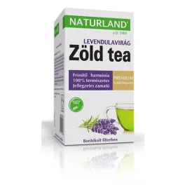 Naturland Premium Grüner Tee mit Lavendelblüten 20 x 1,5 g