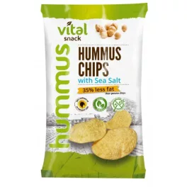 VitalSnack Hummus-Chips Meersalz – 65 g