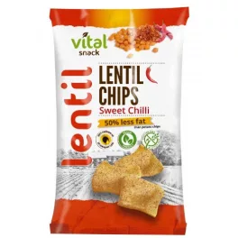 VitalSnack Linsen-Chips Sweet Chili, 65 g