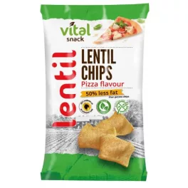 VitalSnack Linsen-Chips Pizza, 65 g
