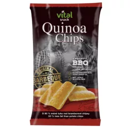 VitalSnack Quinoa-Chips, BBQ-Geschmack, 65 g